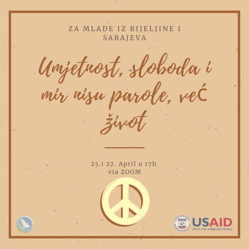 CALL FOR YOUNG PEOPLE FROM BIJELJINA AND SARAJEVO