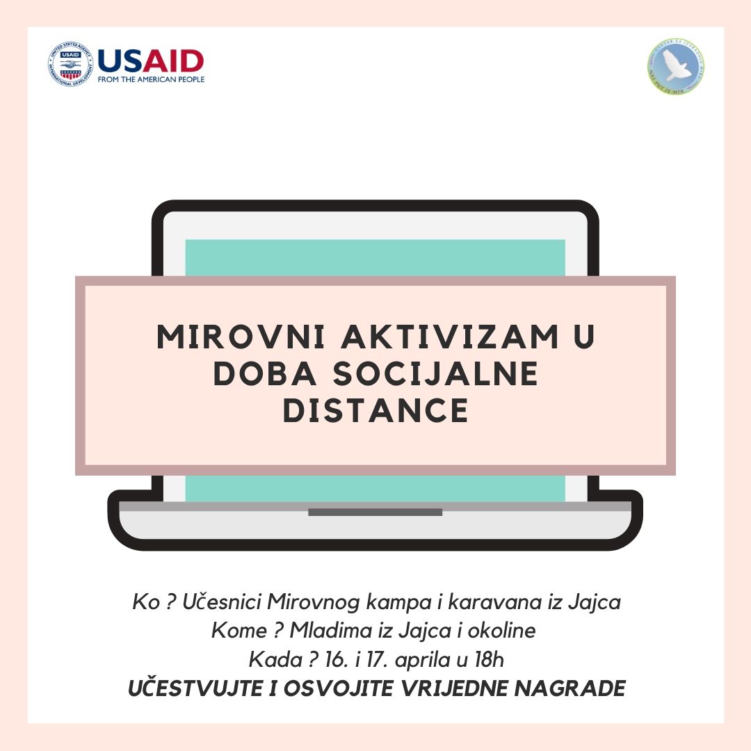 Peace activism in time of social distancing – Online initiative Jajce