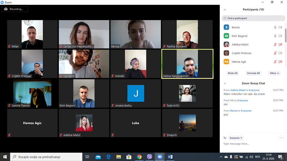 Love,  peace and freedom aren’t slogans but are life – Online initiative Bijeljina