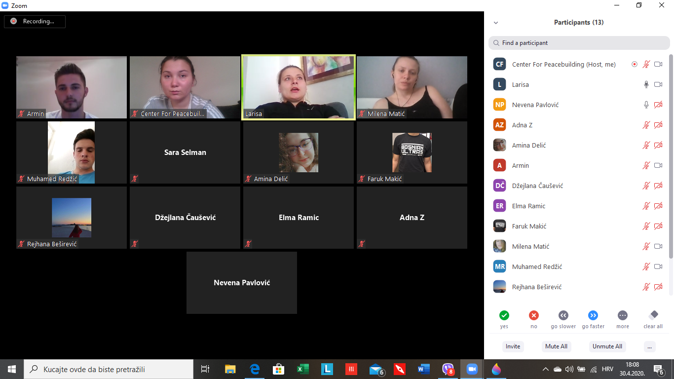 #letstalk with Larisa Cerić