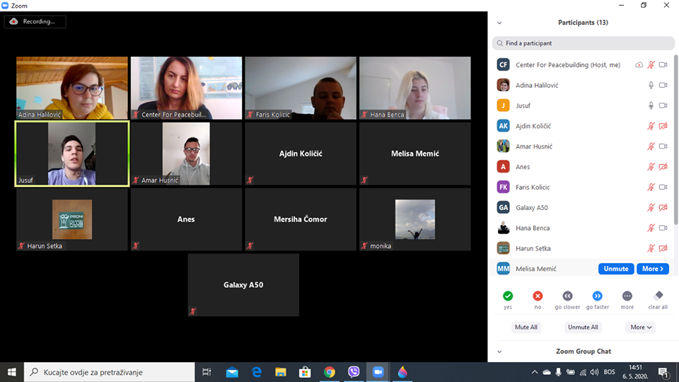 ŠOK SEMINAR – Online initiative Mostar